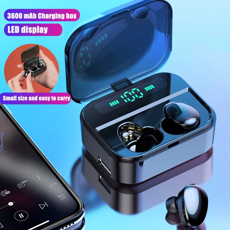 TWS Bluetooth Earphones Wireless Headphones Blutooth V5 Earphone Handsfree Headphone Sport Earbuds Gamer Headsets Phone with mic |