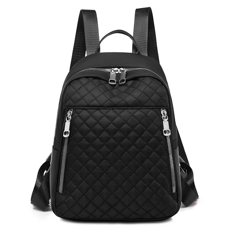 

Casual Women Backpack Travel Waterproof Nylon School Bags for Teenage Girls Fashion Tote Shoulder Bag Packbag Small Daypacks