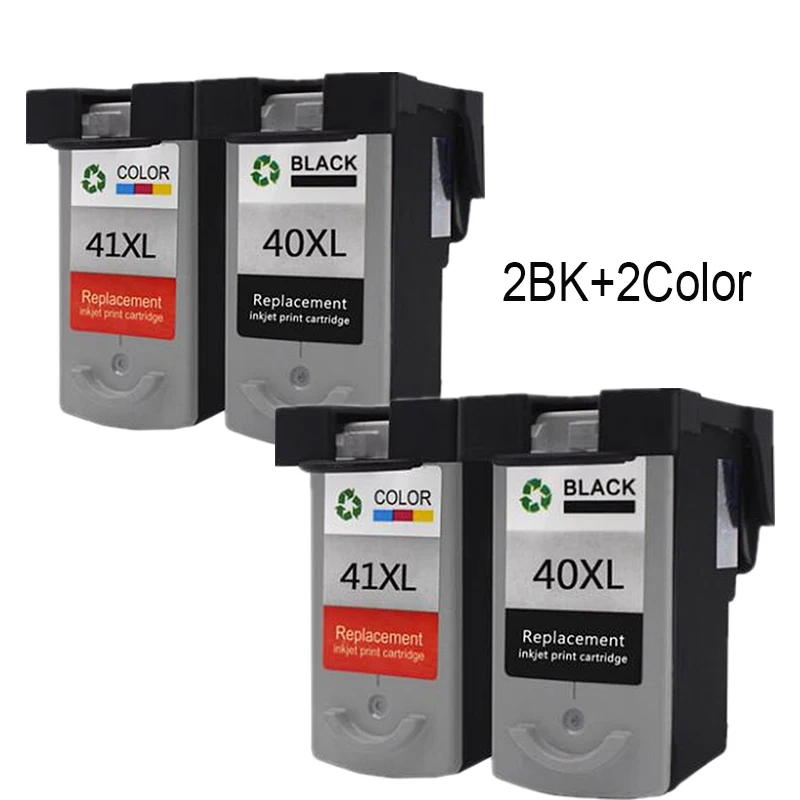 Чернильный картридж HTL PG40 CL41 для Canon pg 40 cl 41 Pixma iP1800 iP1200 iP1900 iP1600 MX300 MX310 MP160 MP140 |