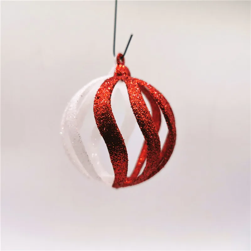 2 шт. 7 5 см порошок конфеты новогодний шар Очаровательная Рождественская елка