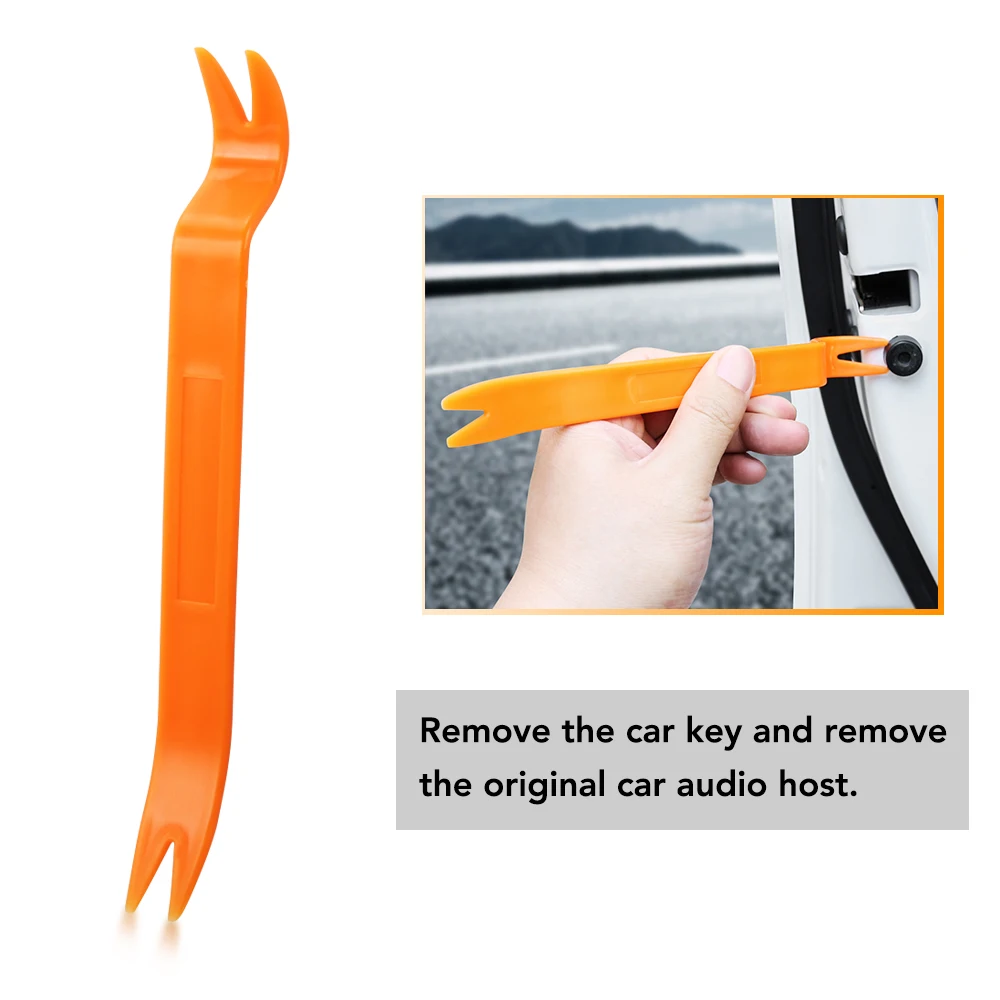 4 шт. ABS автомобильный аудио дверной зажим панель инструмент для удаления Honda Civic