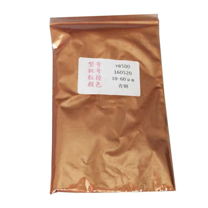 Жемчужный пигмент минеральная пудра Мика порошок Тип 500 золотой краска для DIY