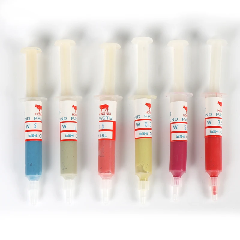 6 шт высокое Количество Алмазный Полировочный диск притирки паста состав шприцы 0