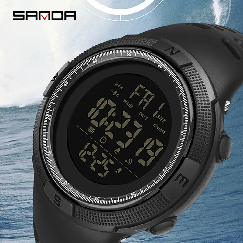 Спортивные новые часы для мужчин роскошный бренд подарок силиконовый ремешок