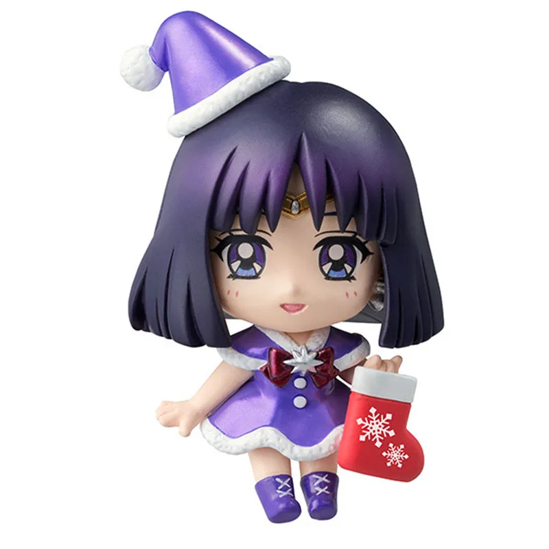 

7CM 5PCS/Set Japanese Anime SuperS Christmas PVC Model Toy Desktop Doll Decoration Collection Gift Cartoon Character
