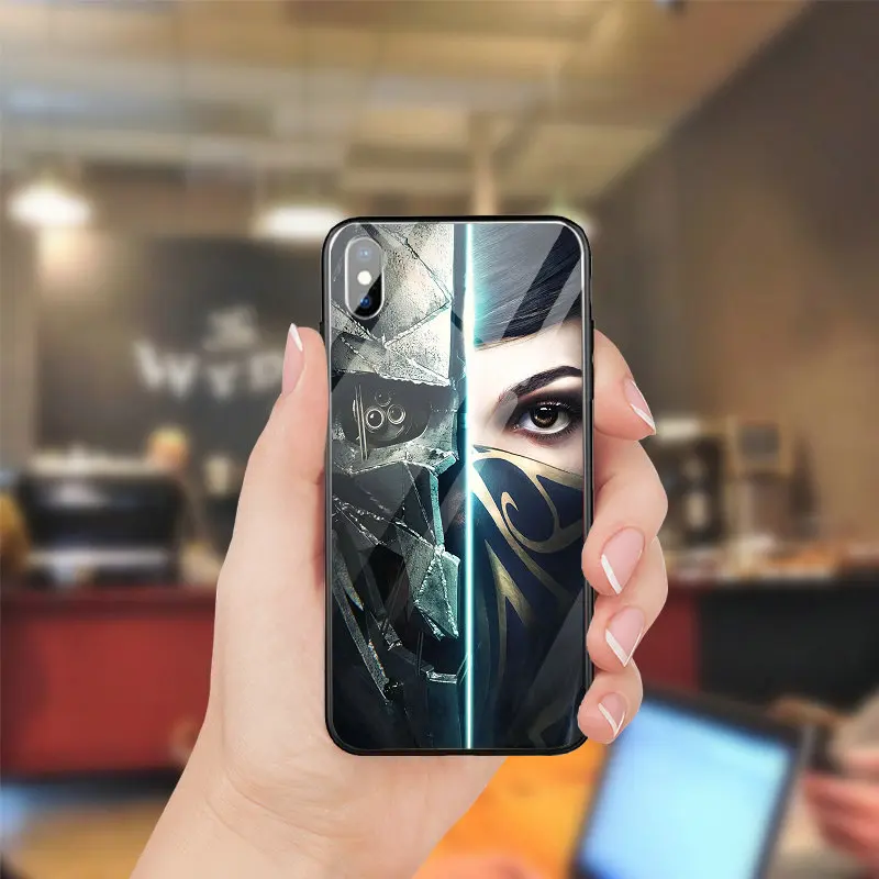 Чехол для iPhone 5 с закаленным стеклом размеры XR XS Max 10 7 6 6s 8 Plus | Мобильные телефоны и
