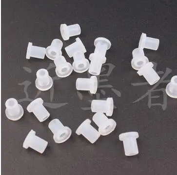 

100PCS Tube Rubber Hollow Sealing Plug Cartridge Elbow Stopper CISS Fitting