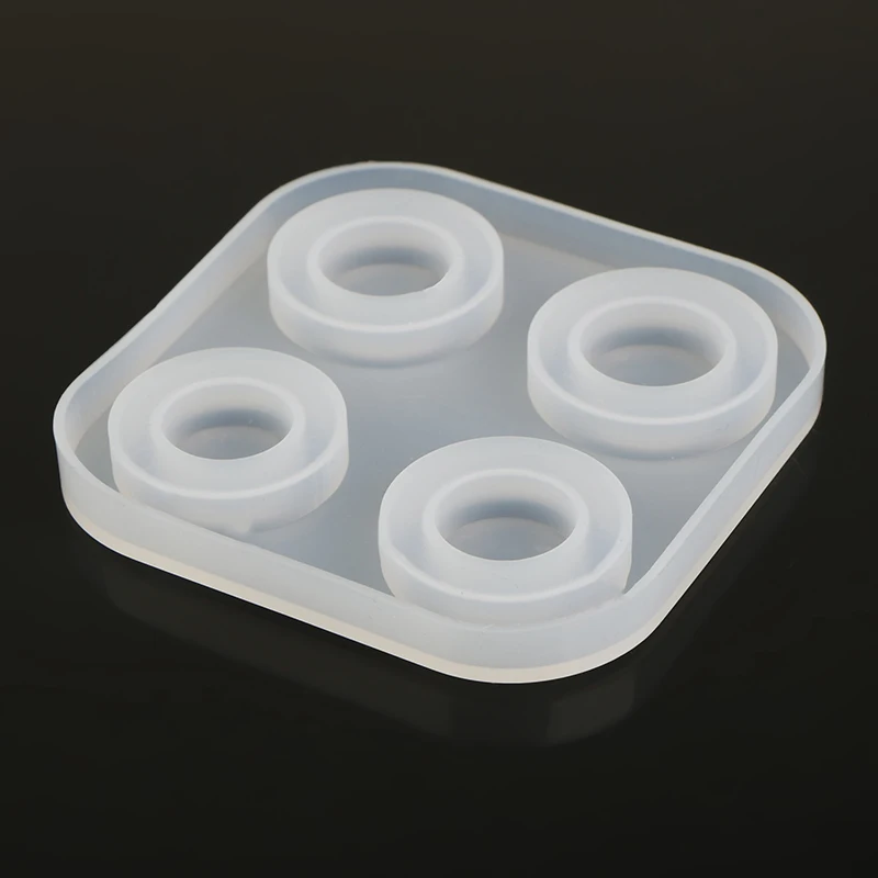 Flat Rings Mold Collection Handmade DIY Making Ring Jewelry Silicone Crystal Epoxy Mould Resin for | Украшения и аксессуары