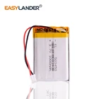 JST PH2.0 2pin3.7V 1000mAh 503450 литий-полимерный аккумулятор для наушников электронная книга pocketbook