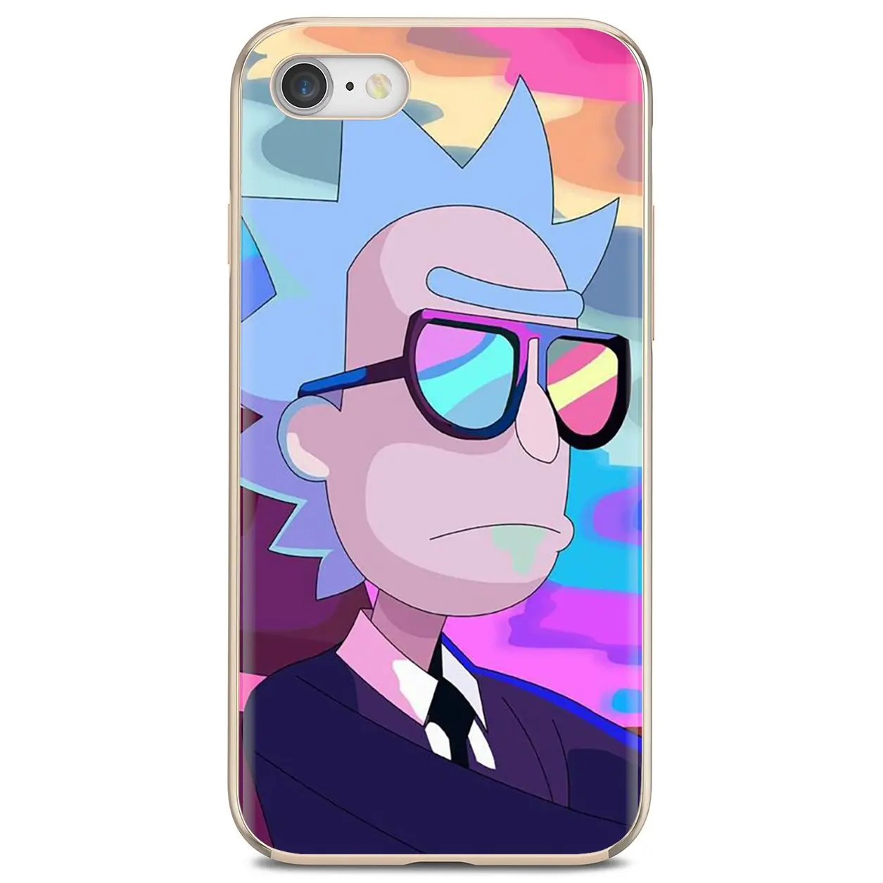 for huawei y6 y5 2019 for xiaomi redmi note 4 5 6 7 8 pro mi a1 a2 a3 6x 5x 7a soft tpu rubber silicon cover animation rick free global shipping