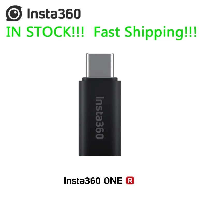 Адаптер для микрофона Insta360 ONE R аксессуары камеры Insta 360 One R|Аксессуары видеокамер