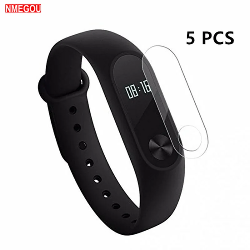 5 шт. прозрачные защитные пленки защитная пленка для Xiaomi Mi Band 2 Xiomi Xaomi Miband I Band2