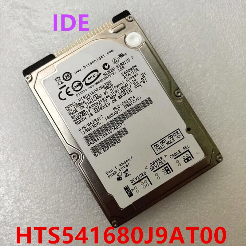 

Original New HDD For Hitachi 80GB 2.5" IDE 8MB 5400RPM For Internal Hard Disk For Notebook HDD For HTS541680J9AT00