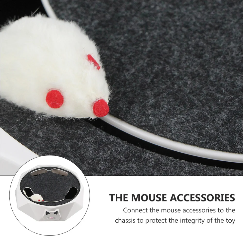 

Interactive Cat Electric Running Mice Cat Automatic Kitten Exercise