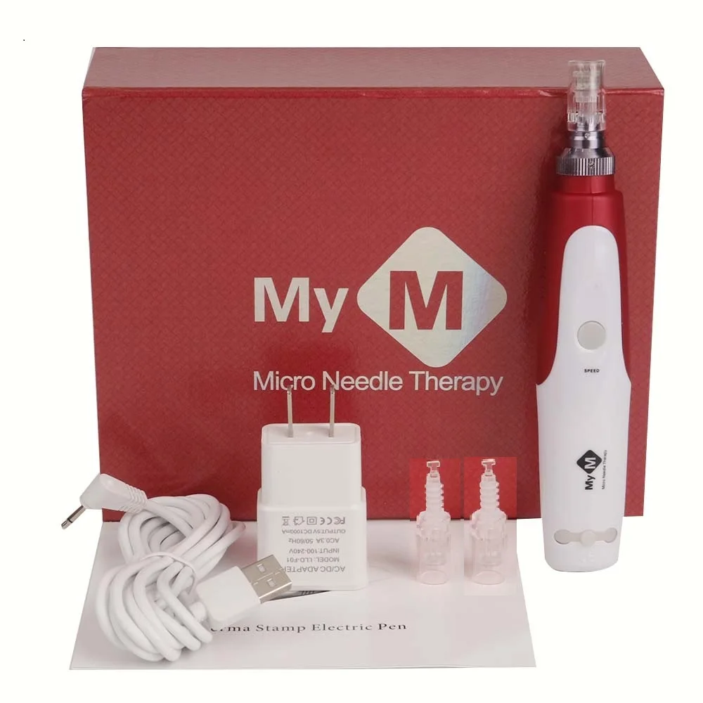have retail box Derma ролика 0,2/0,25/0,3 мм DRS 540 титановые иглы Mezoroller Dr ручка машина для средств по уходу за кожей для ухода за волосами, Лечение выпадения ручка ежедневного ухода, маникюрный набор - Цвет: have retail box