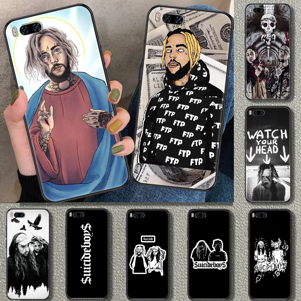 Чехол для телефона $ uicideboy FTP Xiaomi Mi Max Note 3 A2 A3 8 9 9T 10 Lite Pro Ультра черный 3D чехол