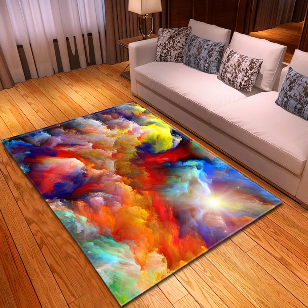 

Modern Living Room Carpet 3D Children Rug Kids Room Floor Decoration Large Carpet Home Hallway Bedroom Bedside Mats