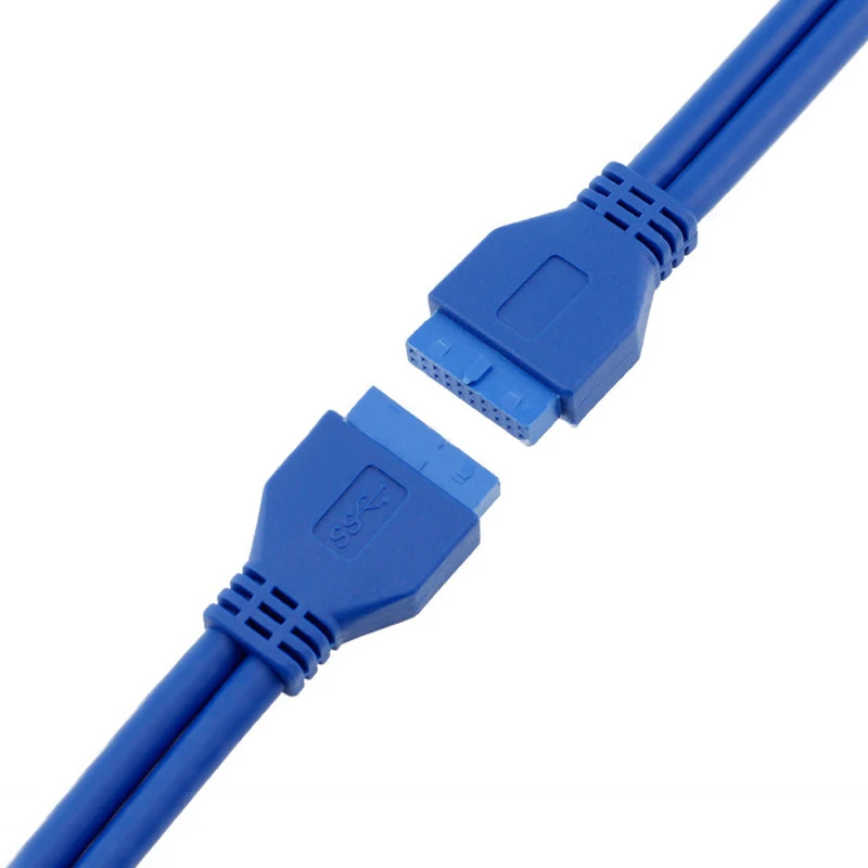 USB 3 0 20pin гнездовой разъем к женскому удлинительному кабелю Superspeed для материнской