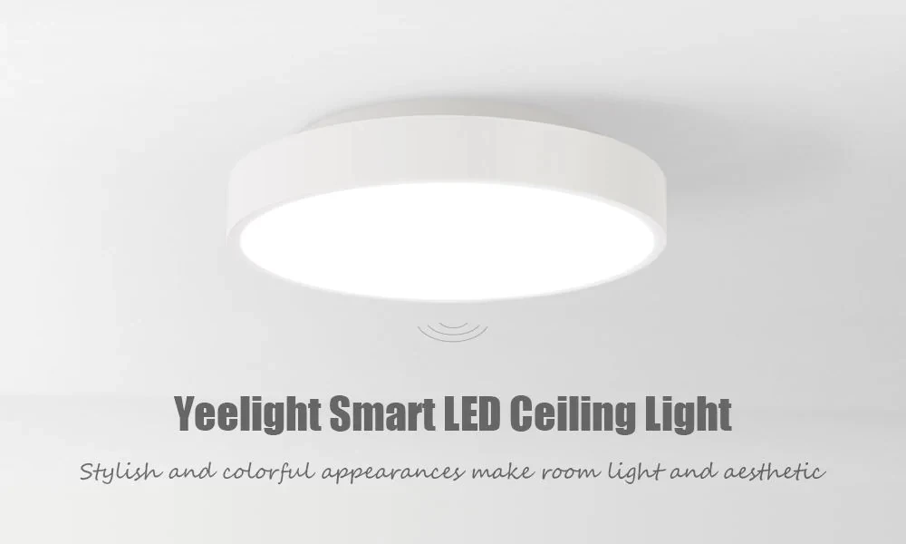 Новейший Xiao mi Yeelight умный светодиодный потолочный светильник поддерживает Apple Homekit приложение голосовое дистанционное управление IP60 пылезащитный mi Light Home