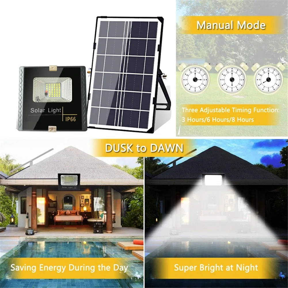 Solar Wall Light LED Nightlight Lamp for Outdoor Garden Street Yard Path Sound Control remote timer split mount indoor hom | Лампы и