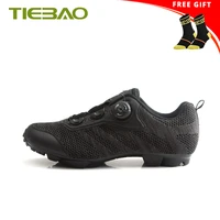 tiebao cycling shoes mtb men women breathable self locking spd bicycle sneakers sapatilha ciclismo spinning mountain bike shoes