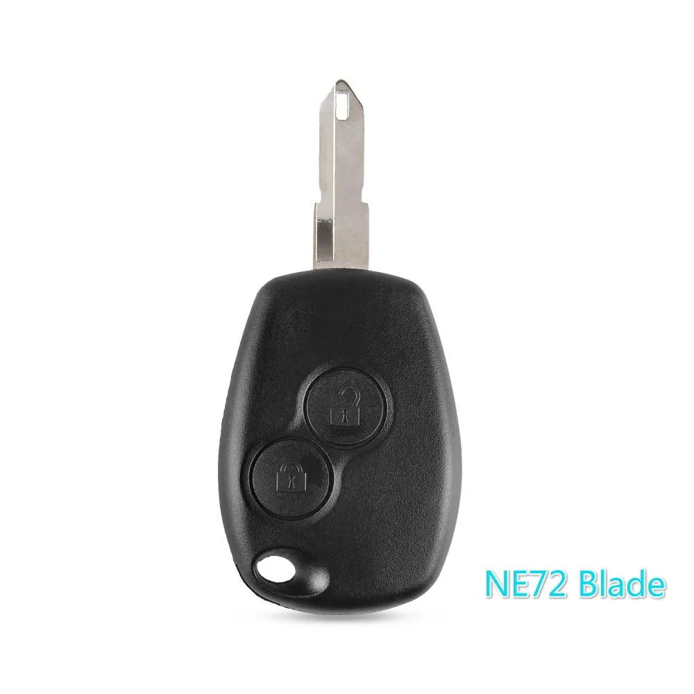 NE72 Blade KEYYOU 2 кнопки корпус автомобильного ключа дистанционного управления чехол для Renault Megan модус Клио 3 Kangoo Twingo Logan Sandero Duster для Nissan Almera - Цвет: NE72 Blade