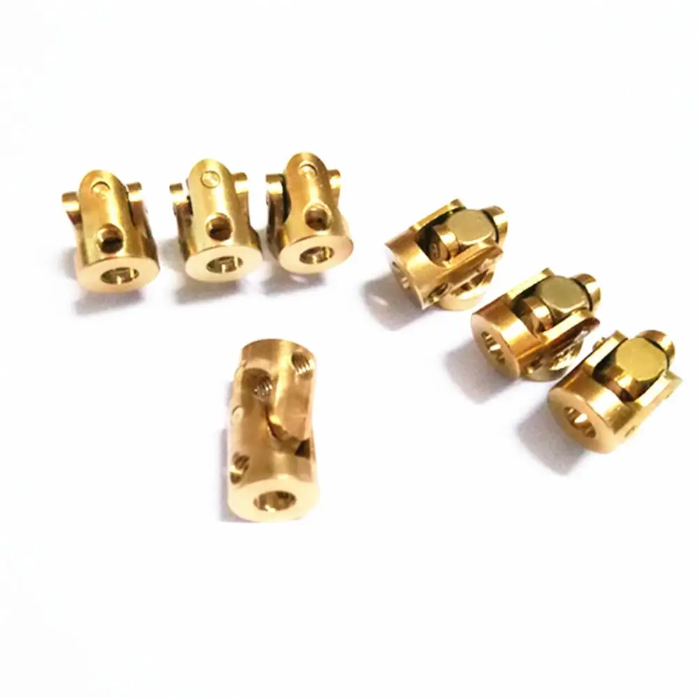 10 шт. 3*3 мм медный гусеничный стальной приводной вал с винтами для моделей