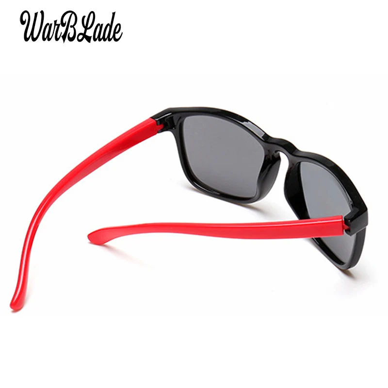 Детские гибкие очки крутые солнцезащитные 100% УФ-защита для мальчиков и девочек