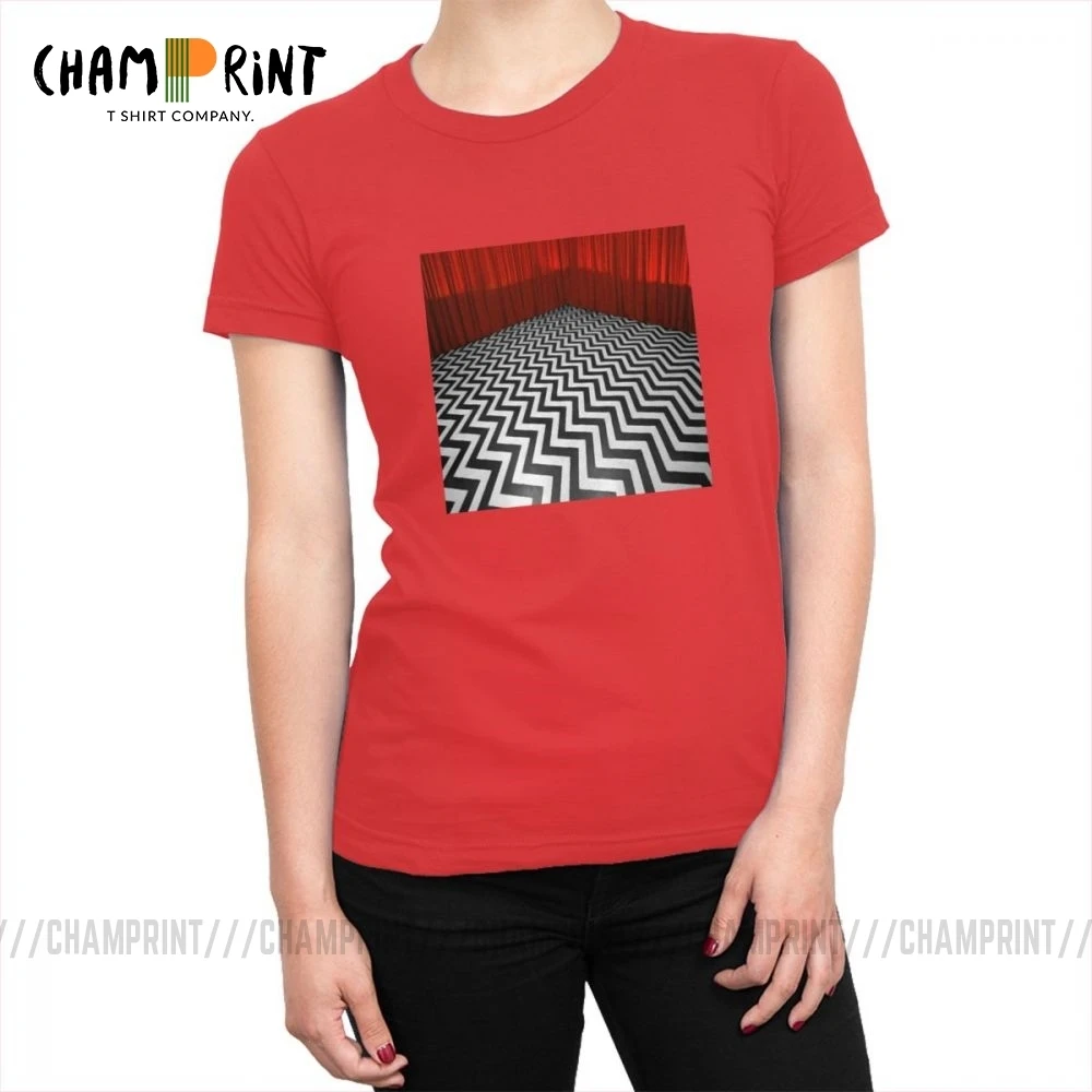 Женская футболка в стиле Харадзюку летняя с принтом Twin Peaks гранж Ulzzang хлопковая