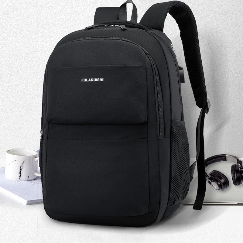 

2021 Fashion Men Backpack High Quality Male Retro Laptop Bag Men's Schoolbag Travel Bag Men's Backpack for Men Rucksack