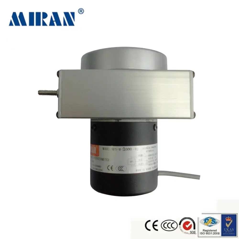 

High Precision linear potentiometer Draw-wire/rope Displacement Sensor