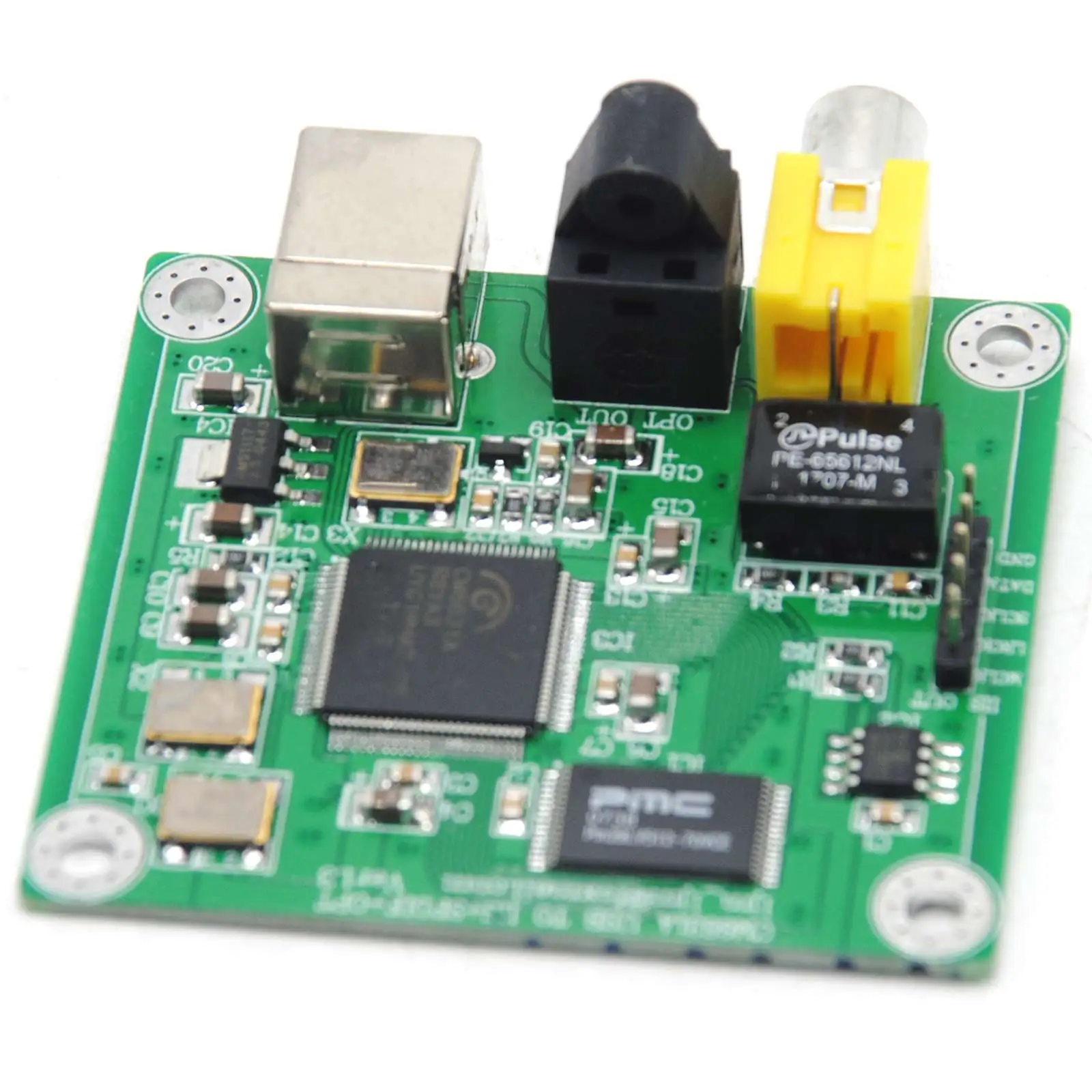 Hi Fi CM6631A 192 кГц для коаксиального оптического преобразователя SPDIF плата DAC 24 бит USB 2
