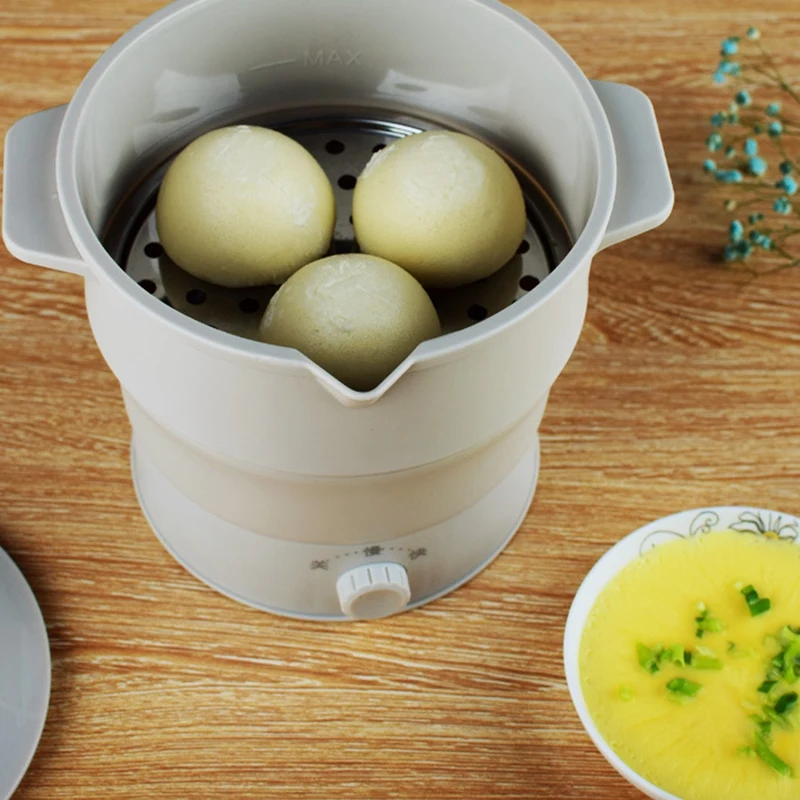 220 В складной электрический чайник Силиконовый портативный дорожный для воды