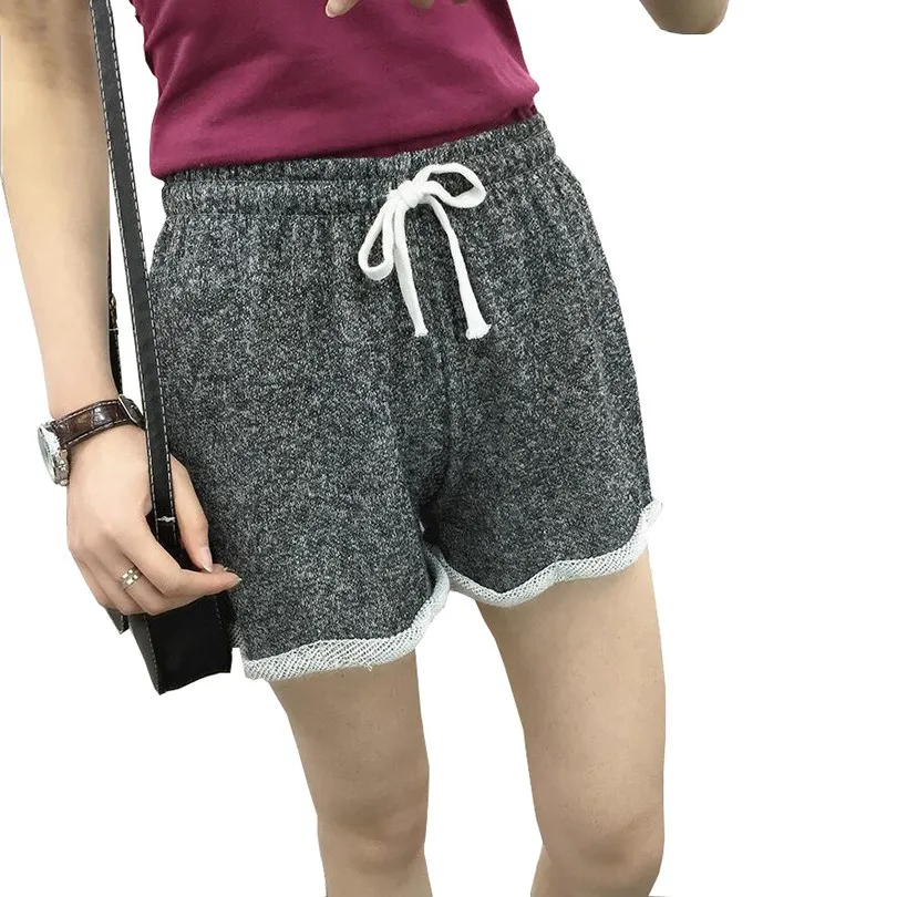 

VISNXGI Sports Shorts Women Sports Shorts Women Summer New Candy Color Loose Short Casual Lady Elastic Waist Bottoms Short Pants