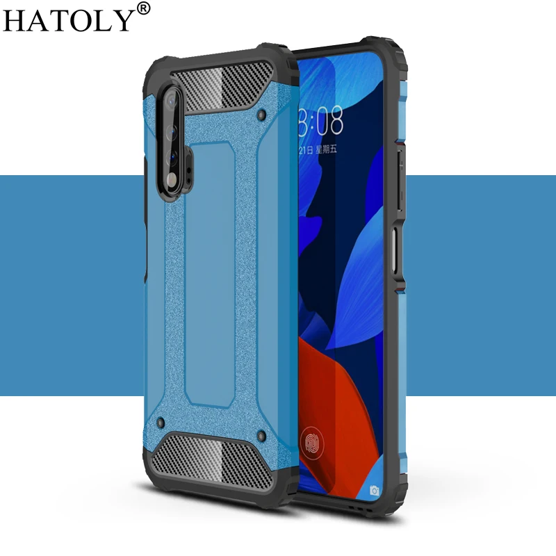 Чехол для Huawei Nova 6 противоударный Прочный жесткий чехол-бампер силиконовый из ТПУ