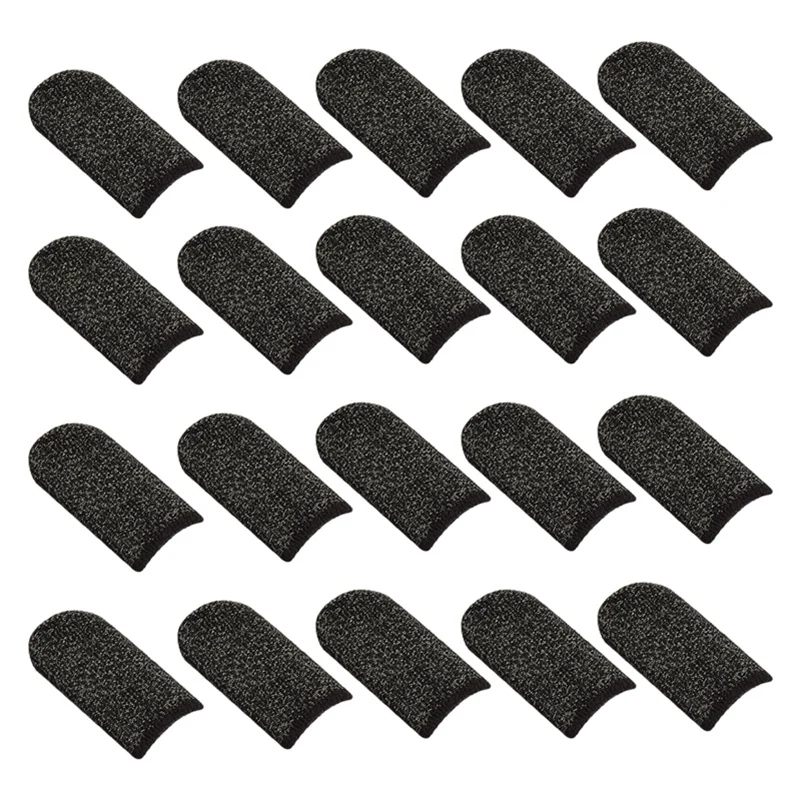 

Топ профессиональная игровая напальчники 18-контактный черный край Медь волокно защита от пота и Non-Slip конкурентоспособная издание 20 шт.