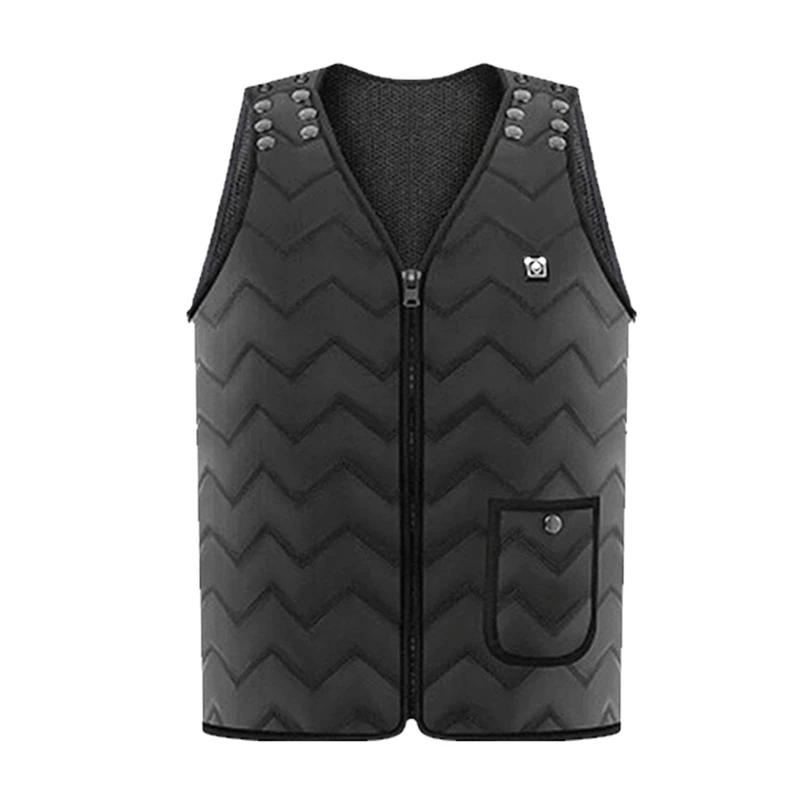 

Men Women Winter Warm Electric Heating Vest Back Waist Abdomen Hot Compress Smart Heating Waistcoat Relieve Muscle Pain Vest