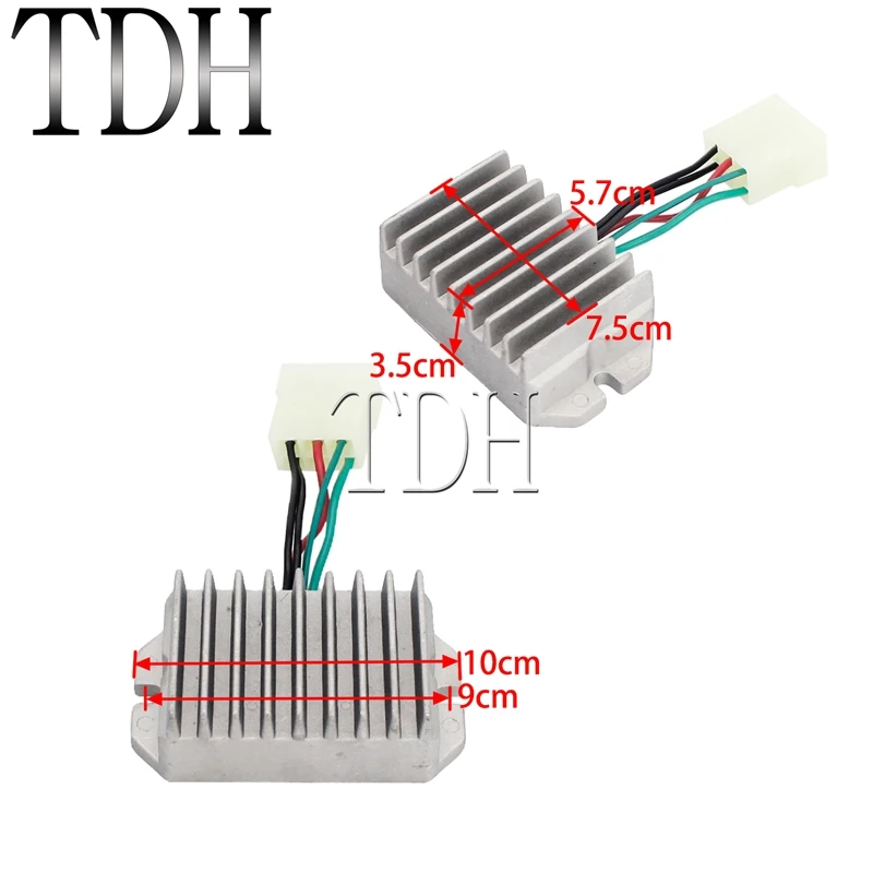 Motorcycle Regulator Rectifier For MZ ETZ 125 150 250 250A 301 Aluminum Regler VAPE für Simson | Voltage Regulators