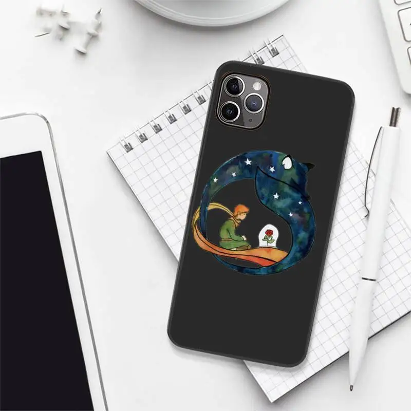 

The Little PrincePhone Case Candy Color for iPhone 6 7 8 11 12 s mini pro X XS XR MAX Plus high quality Anti-fall capa