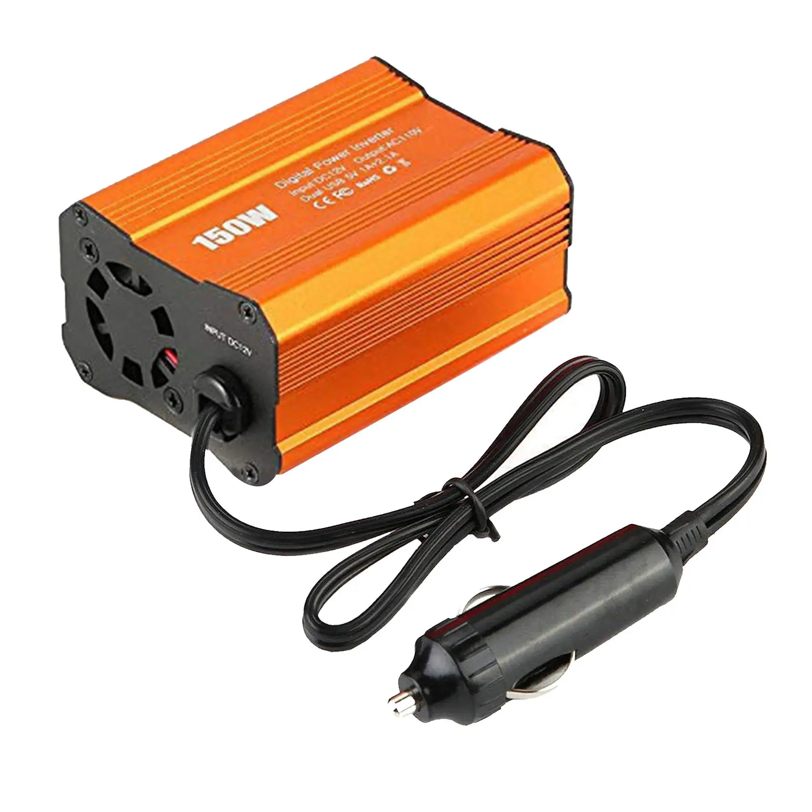 

150W Car Power Inverter DC 12v to AC 220v Converter Dual USB Charger Adapter 150W Portable Auto