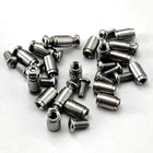 4 штуки DIY складной нож опорный вал винт складной нож Backspacer стойка инструмент 416 нержавеющая сталь CNC токарные винты