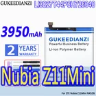 Батарея для телефона GUKEEDIANZI 3950 мАч LI3827T44P6H726040 для ZTE Nubia Z11Mini NX529J, сменная аккумуляторная батарея для мобильного телефона