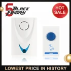 Лидер продаж, по всему миру, 1 шт., светодиодный беспроводной телефон, дверной звонок и беспроводной пульт дистанционного управления, 32 мелодии, песни C1