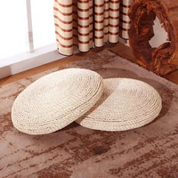 practical tatami cushion widely applied straw sitting cushion straw braid mat cushion