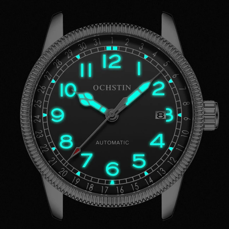 Часы мужские механические светящиеся с автоподзаводом 2022 | Наручные часы