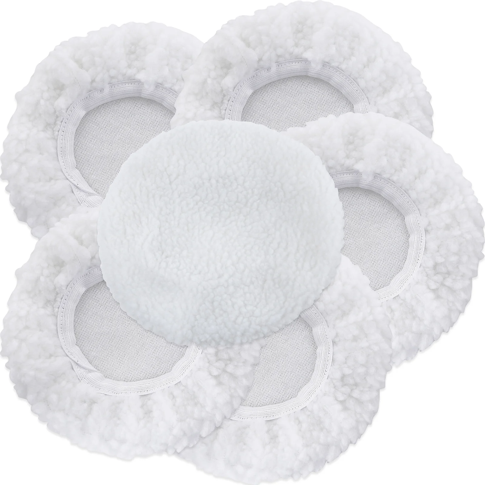 

Полировщик для автомобиля, Полировочная капота (от 5 до 6 дюймов), шерстяной восковой полировальные накладки, накладки для большинства полир...