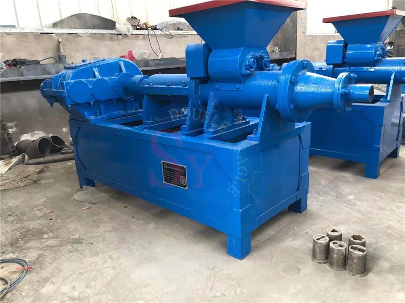 1-2T/H high capacity automatic charcoal stick extruding machine/coal powder rods briquette screw forming extruder equipment | Бытовая