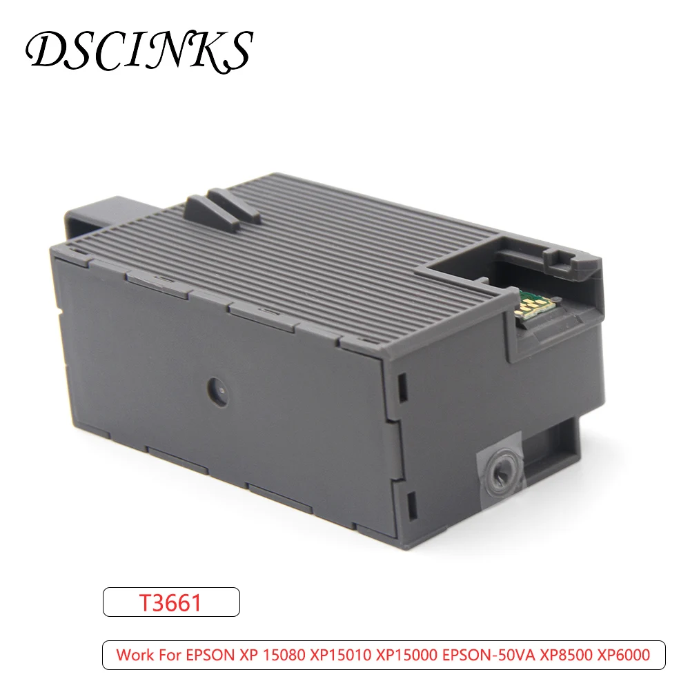 

T3661 обслуживания бак с T3661 чип для epson XP 15080 XP15010 XP15000 50VA XP8500 XP6000 принтер для T3661 мусорный бак
