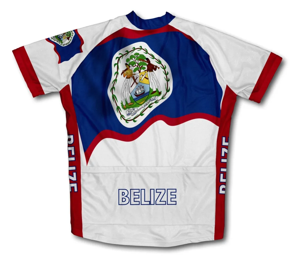 

Belize 2020 Men's classic cycling team short sleeved bike Road Mountain Race Clothing