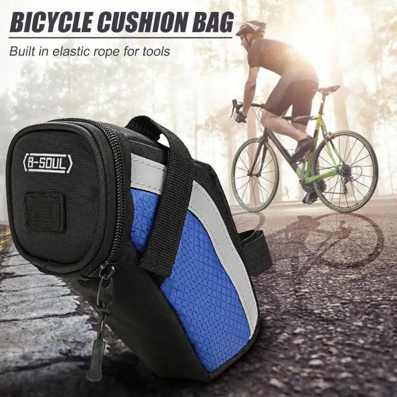 Задние Сумки для велосипедного седла светоотражающая Велосумка заднего сиденья